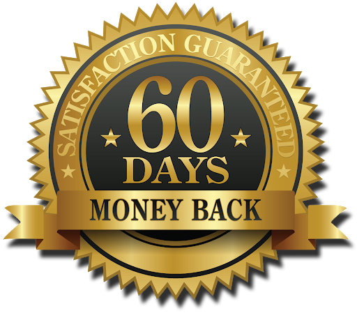 60-Day Money-Back Guarantee seal